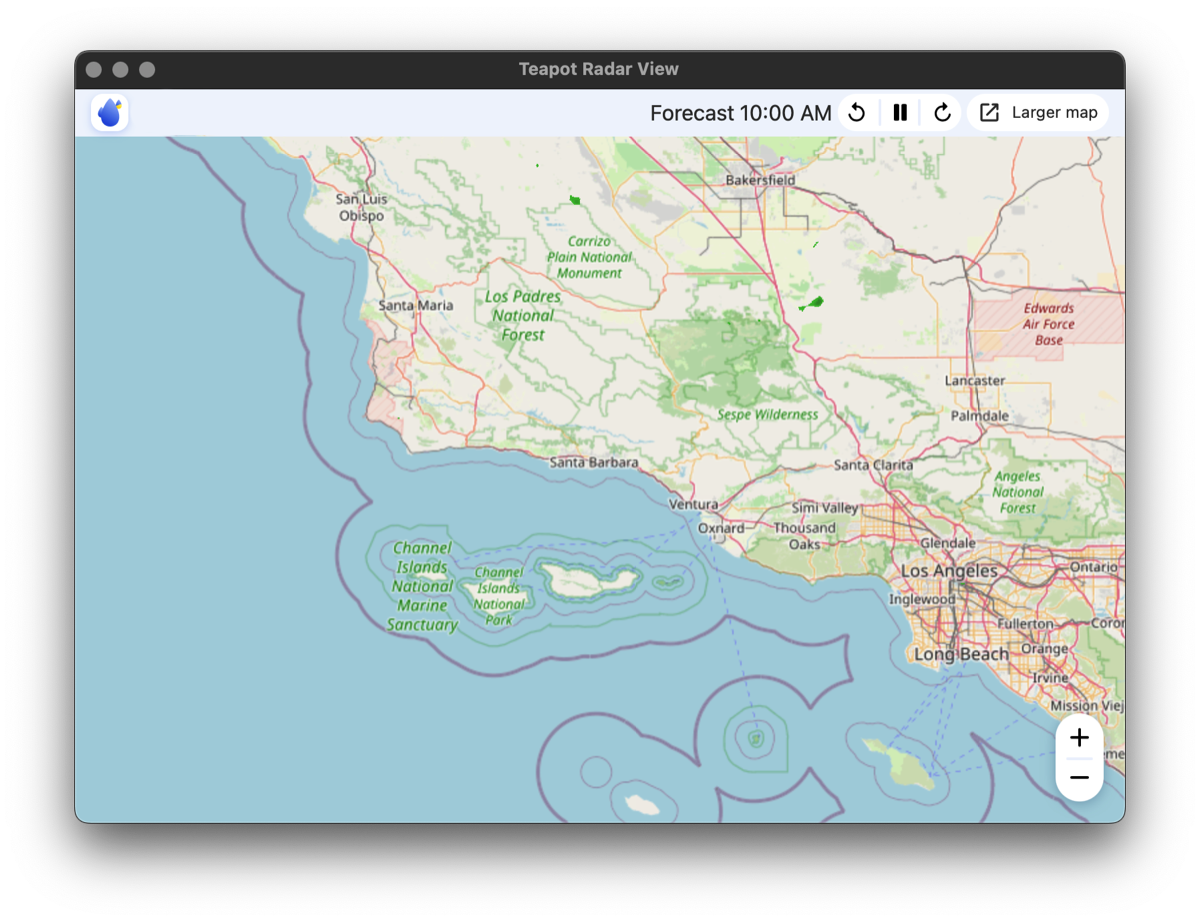 macOS Pop-out Radar Window